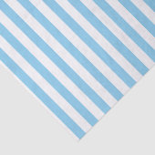 Papier voor babyblauw en witte strepen (Detail)