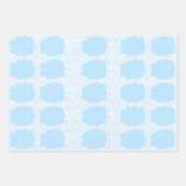 Papier voor babyverpakking inpakpapier vel (Voorkant)