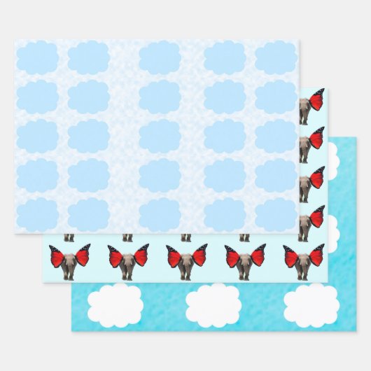 Papier voor babyverpakking inpakpapier vel (Set)