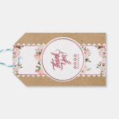 Papier voor bakkerij- en Florentijns, Label Cadeaulabel (Achterkant Horizontaal)