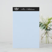 Papier voor bakkerij en titel (Staand voorkant)