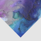 papier voor blauw en paars weefsel (Detail)