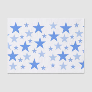 Papier voor blauw sterren