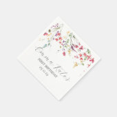 Papier voor bloem, luiers, moderne servetten (Hoek)