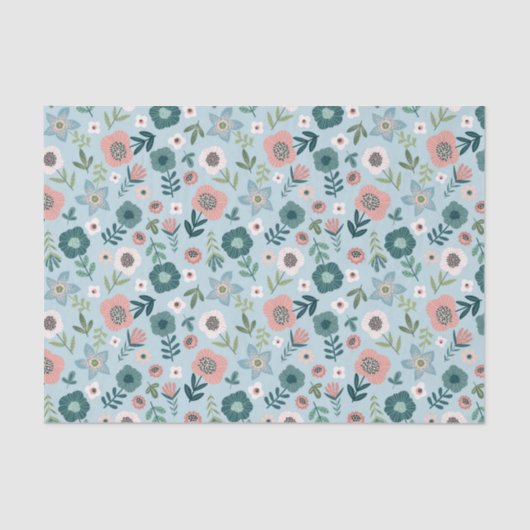 Papier voor bloemen (Voorkant)