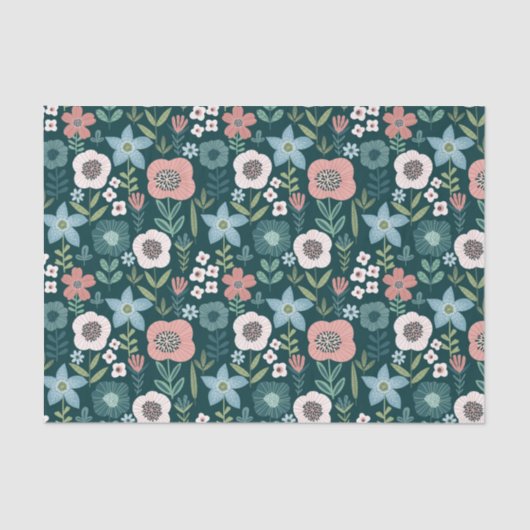 Papier voor bloemen (Voorkant)