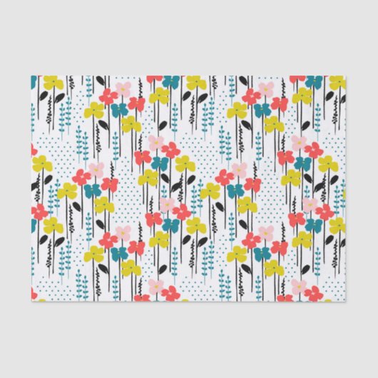 Papier voor bloemen (Voorkant)