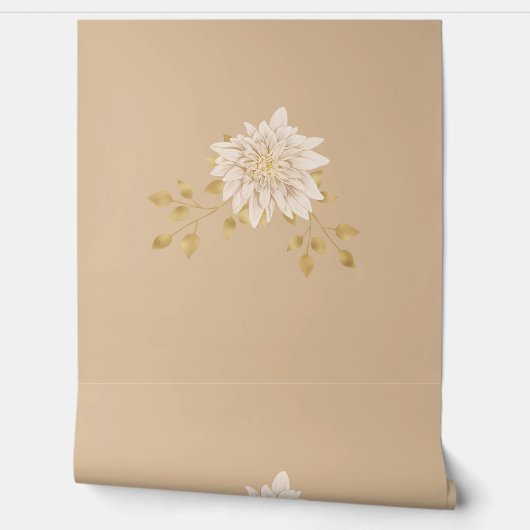 Papier voor bloemenbehanging, stipvormig behang (Afrollen)