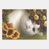 papier voor bloemkool voor ontwatering of collage inpakpapier vel (Voorkant)