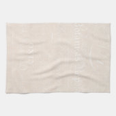 papier voor botanische crème beige-tekstperkament theedoek (Horizontaal)