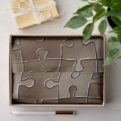 papier voor bruine puzzel (Geschenk)