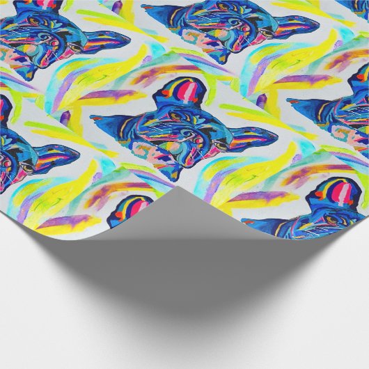 Papier voor bulgdog (Hoek)