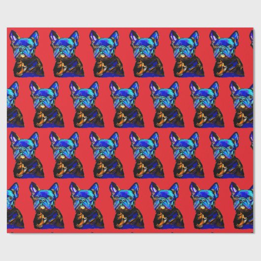 Papier voor bulgdog (Vlak)