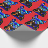 Papier voor bulgdog (Hoek)