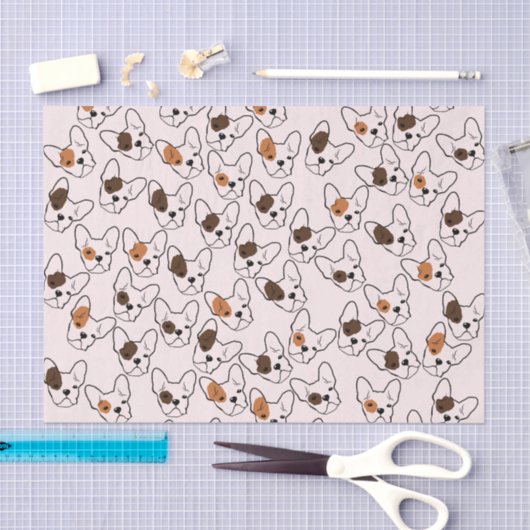 Papier voor bulldog (Craft)