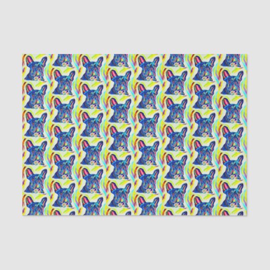 Papier voor bulldog (Voorkant)