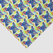 Papier voor bulldog (Detail)