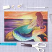 papier voor cadeautjes op basis van Zeemeermin (Craft)