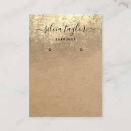 Papier voor calligrafie Verouderingskaart Visitekaartje