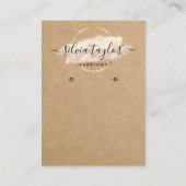 Papier voor calligrafie Verouderingskaart Visitekaartje (Voorkant)