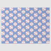 Papier voor de blauwe honkbalsport (Voorkant)