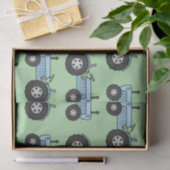  papier voor de blauwe opvulling van trekkers (Geschenk)