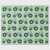  papier voor de blauwe opvulling van trekkers (Vlak)