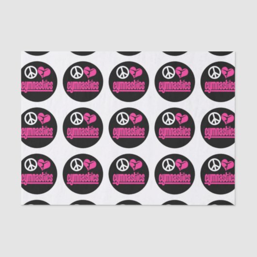 Papier voor de gymnastiek, op maat gemaakt (Voorkant)