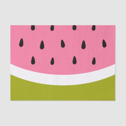 Papier voor de katoenziekte van Cute Watermelon (Voorkant)