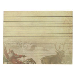  papier voor de kerstman en het hogedrukbriefpapie notitieblok