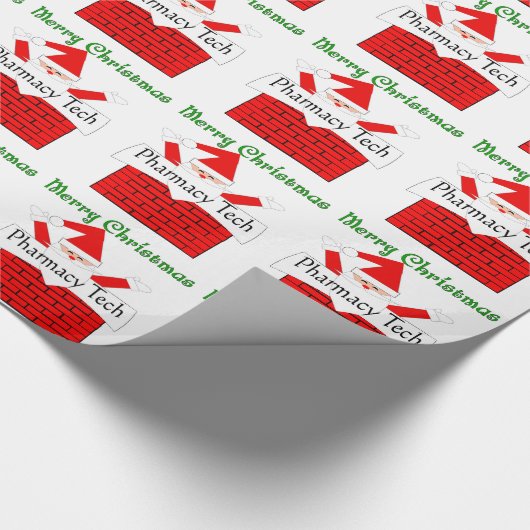 Papier voor de kerstman met tech Gift Wrapping (Hoek)