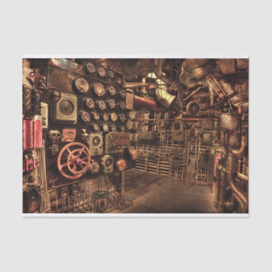 papier voor de machinekamer (Voorkant)