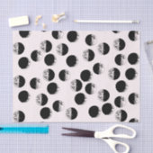 Papier voor de moonfase (Craft)