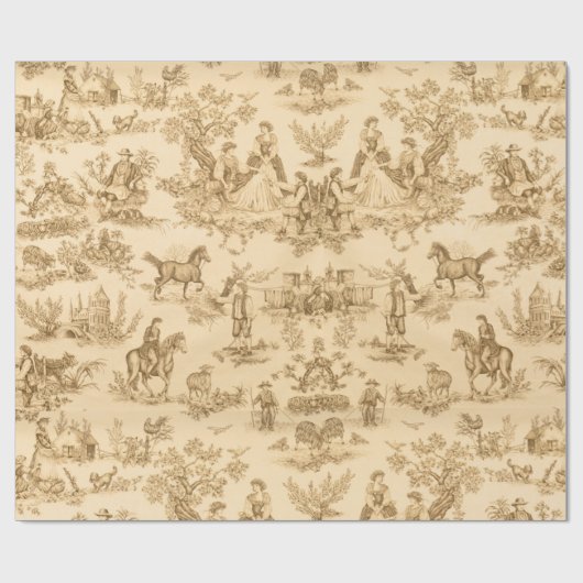  papier voor de onmiddellijke verpakking van bruin (Vlak)