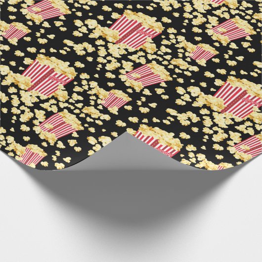 Papier voor de onmiddellijke verpakking van popcor (Hoek)