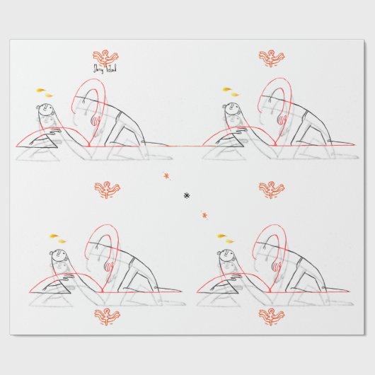 Papier voor de onmiddellijke verpakking van tapijt (Vlak)