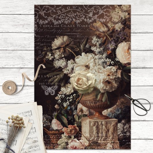  papier voor de ontkoppeling van crème en bruin pa