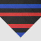 Papier voor de rode, zwarte en blauwe diagonaal va (Detail)