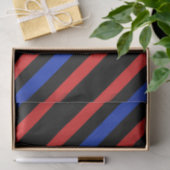 Papier voor de rode, zwarte en blauwe diagonaal va (Geschenk)