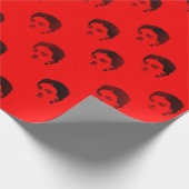 papier voor de verpakking van rode frida kahlo (Hoek)