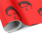 papier voor de verpakking van rode frida kahlo (Rol Hoek)