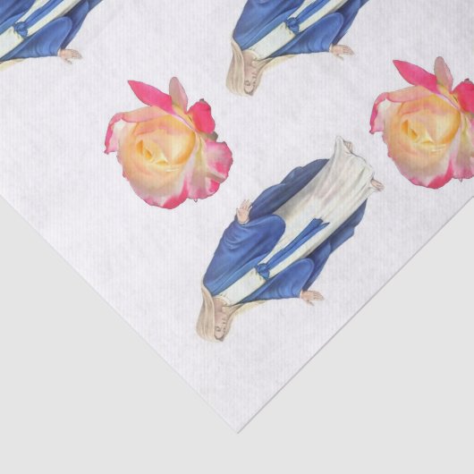 Papier voor de virgin Mary (Detail)