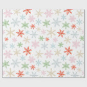 Papier voor de zoete en heldere kerstinslag (Vlak)