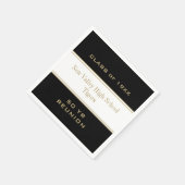 Papier voor deeltijdgebruik op maat servet (Hoek)