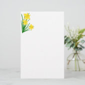Papier voor deffodis (Staand voorkant)