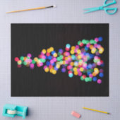 Papier voor donkerrood kerstlicht (Craft)