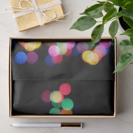 Papier voor donkerrood kerstlicht (Geschenk)