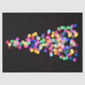 Papier voor donkerrood kerstlicht (Voorkant)