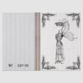 Papier voor drukvulling bij burlap