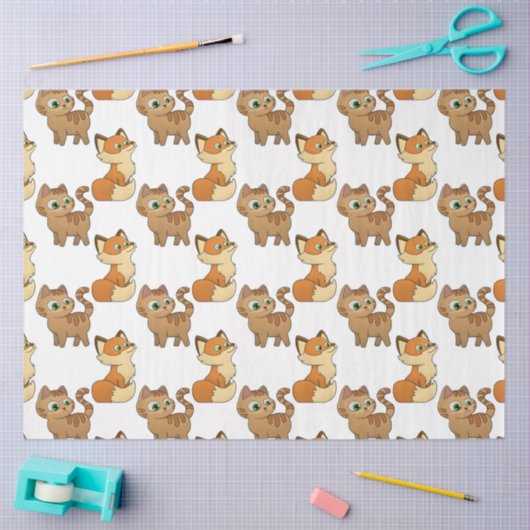 Papier voor echt dierlijk ontwerp (Craft)